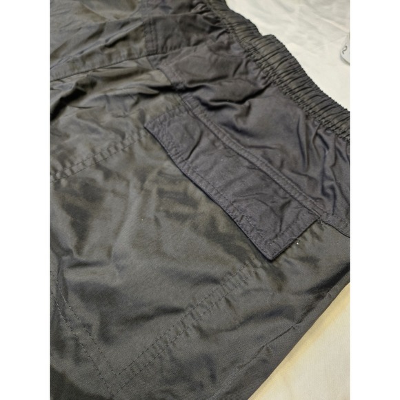 Vtg Nike Black Tag Nylon Athletic Shorts Lined Embroidered Pocket Swim XXL 33x7 - Picture 9 of 11